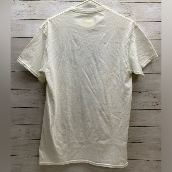 Teen Hearts Hallucinogenic Mushrooms Ivory Color Men’s Short Sleeve Size Medium - Picture 10 of 13